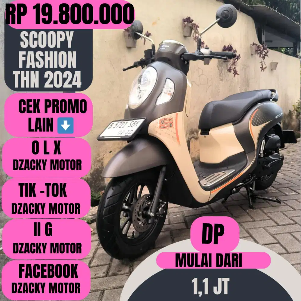 SCOOPY FASHION THN 2024