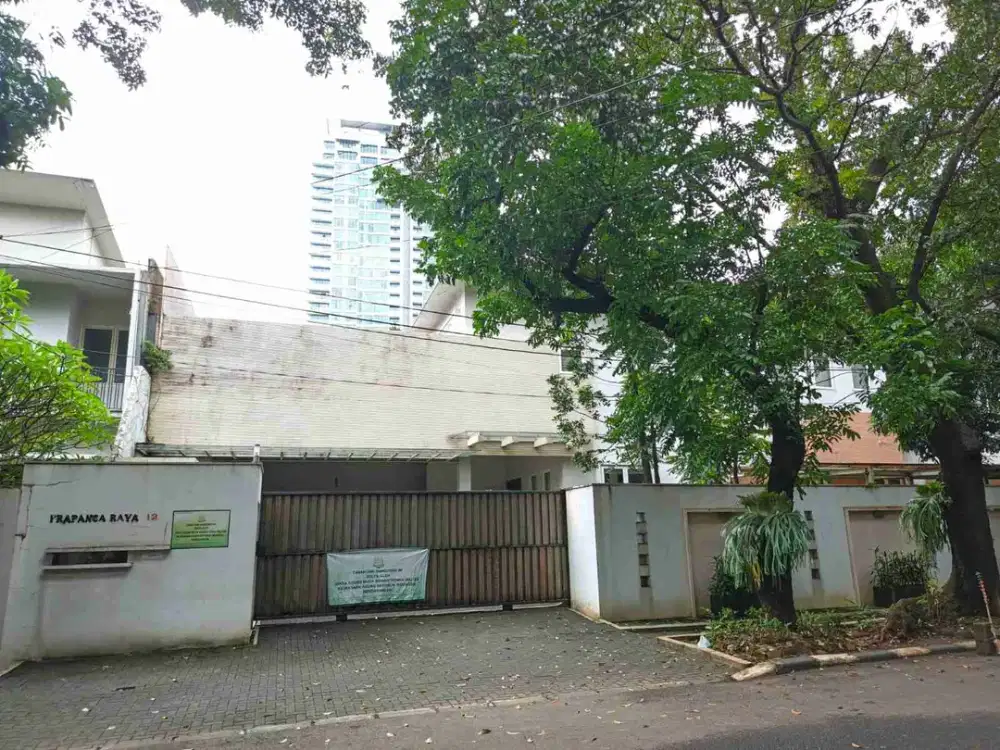 Rumah 2 Lantai Dipakai Kantor Komersil Di Jl Prapanca Raya Kebayoran Baru Jakarta Selatan