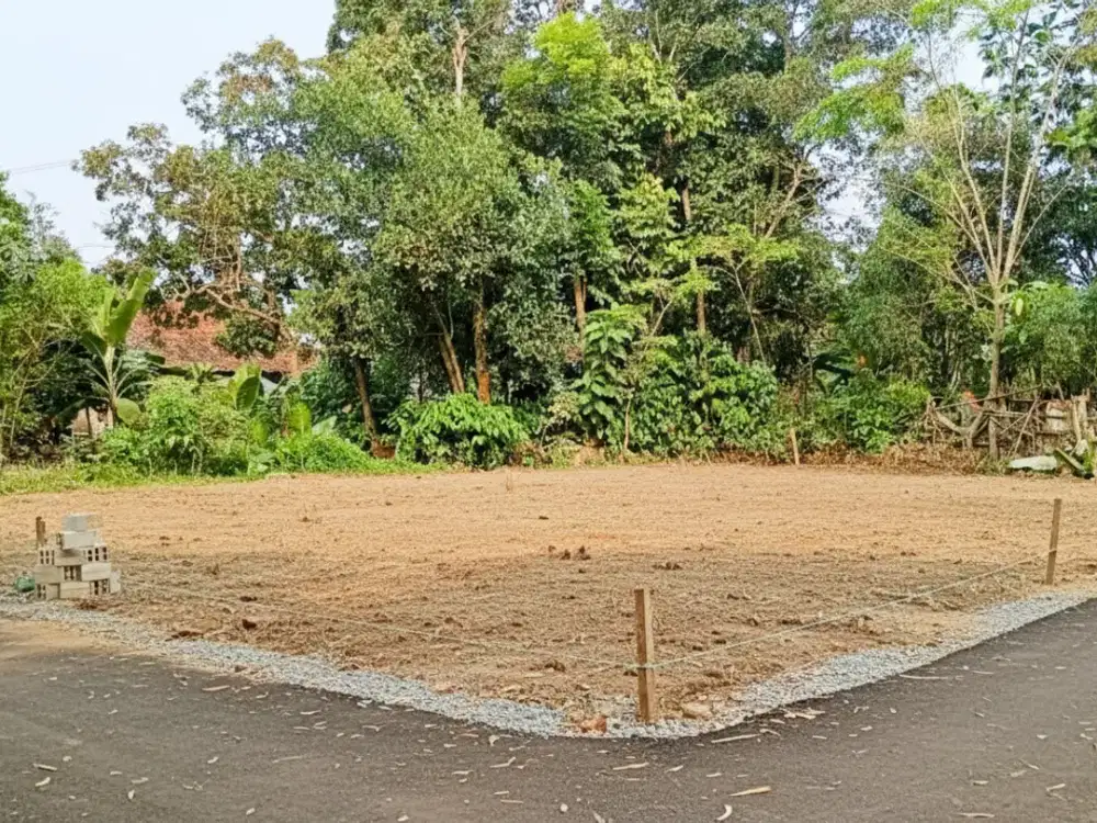 Kavling Cisauk Tepi Jalan Mulai 1JTan,Dekat Stasiun Baru Jatake