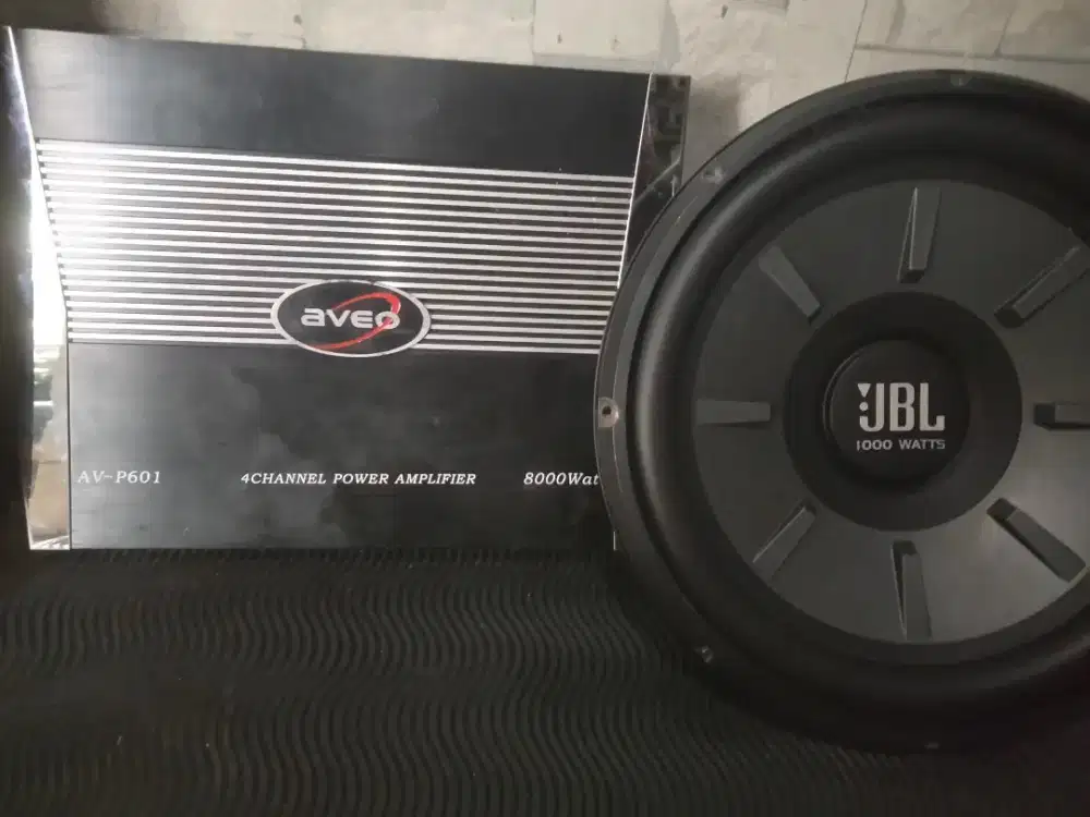 1set subwoofer jbl dengan power aveo