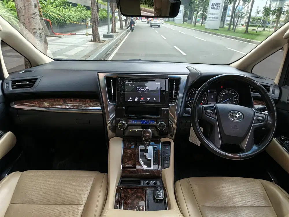 (KM45000)TOYOTA ALPHARD G ATPM 2017 NIK 2016 ISTIMEWA KM RENDAH!!
