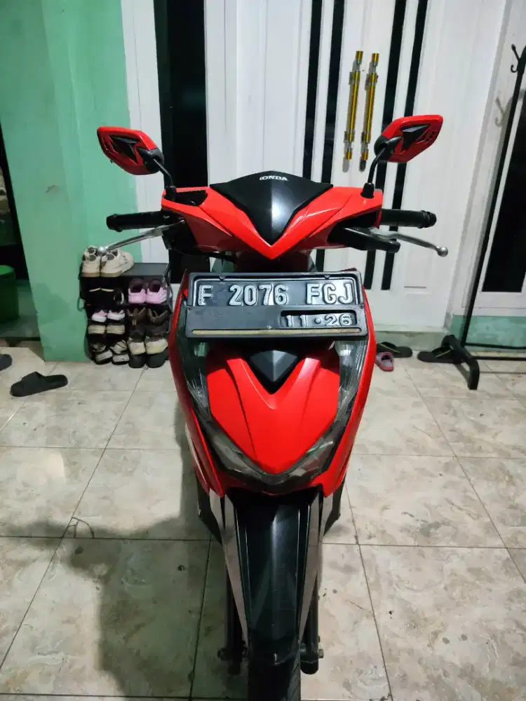 Beat deluxe 2021 plat f kabupaten