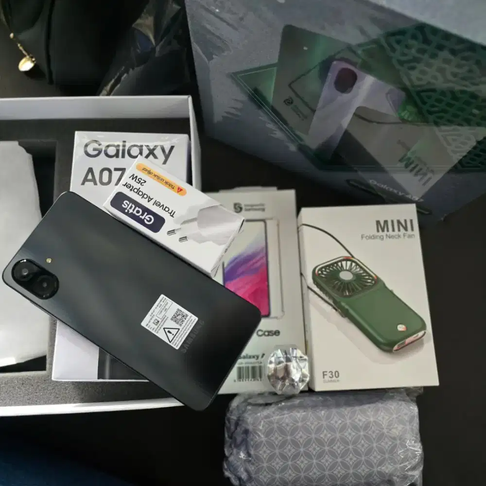 SAMSUNG GALAXY A07 4/64 GB RAMADHAN PACKAGE TOTAL BONUS  578k