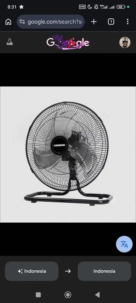 Kipas angin meja/lantai