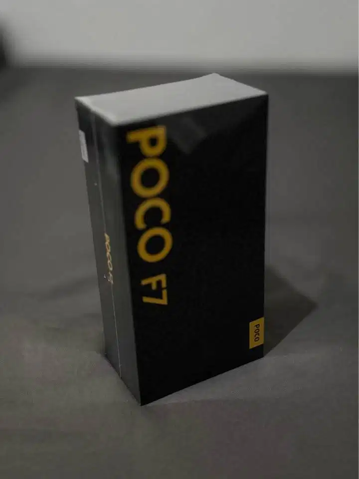 Poco F7 silver segel box no repack