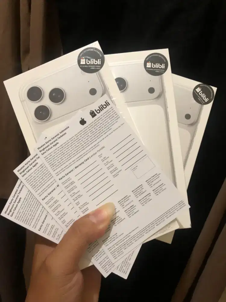 iphone 17 pro max (256) BARU NEW SEGEL