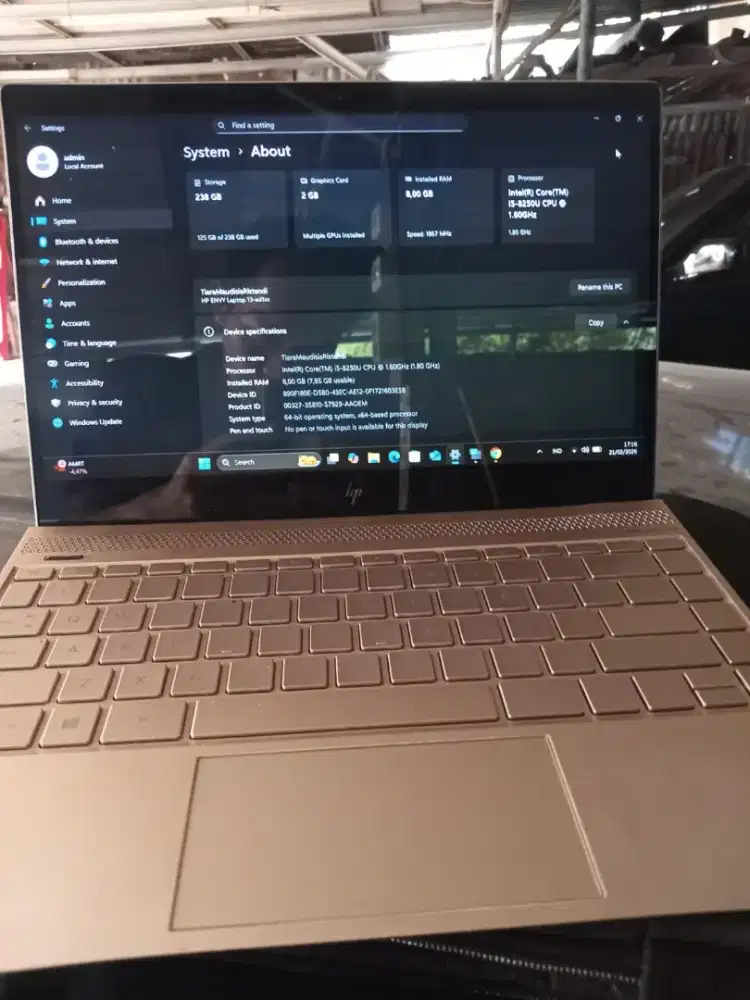 Laptop HP Envy 13