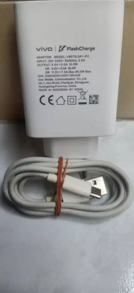 CHARGER VIVO V40 | V30 | V29 ORI BAWAAN HP TIPE C