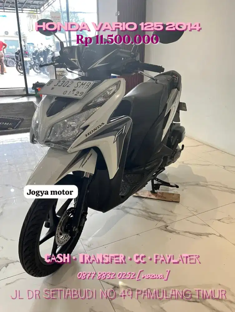 c - honda vario 125 2014 berkualitas