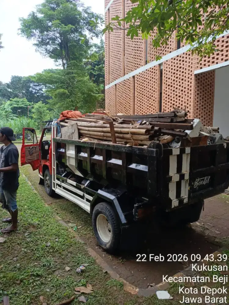Jasa angkut puing samaph tanah dll