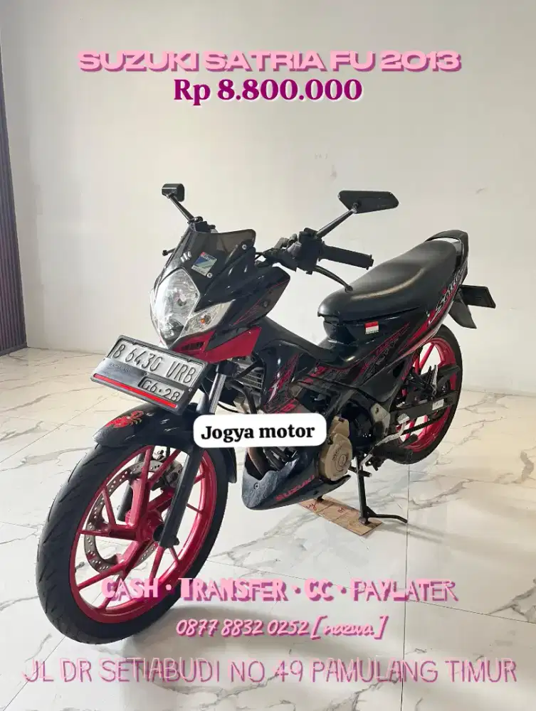 c - suzuki satria fu 2013 berkualitas