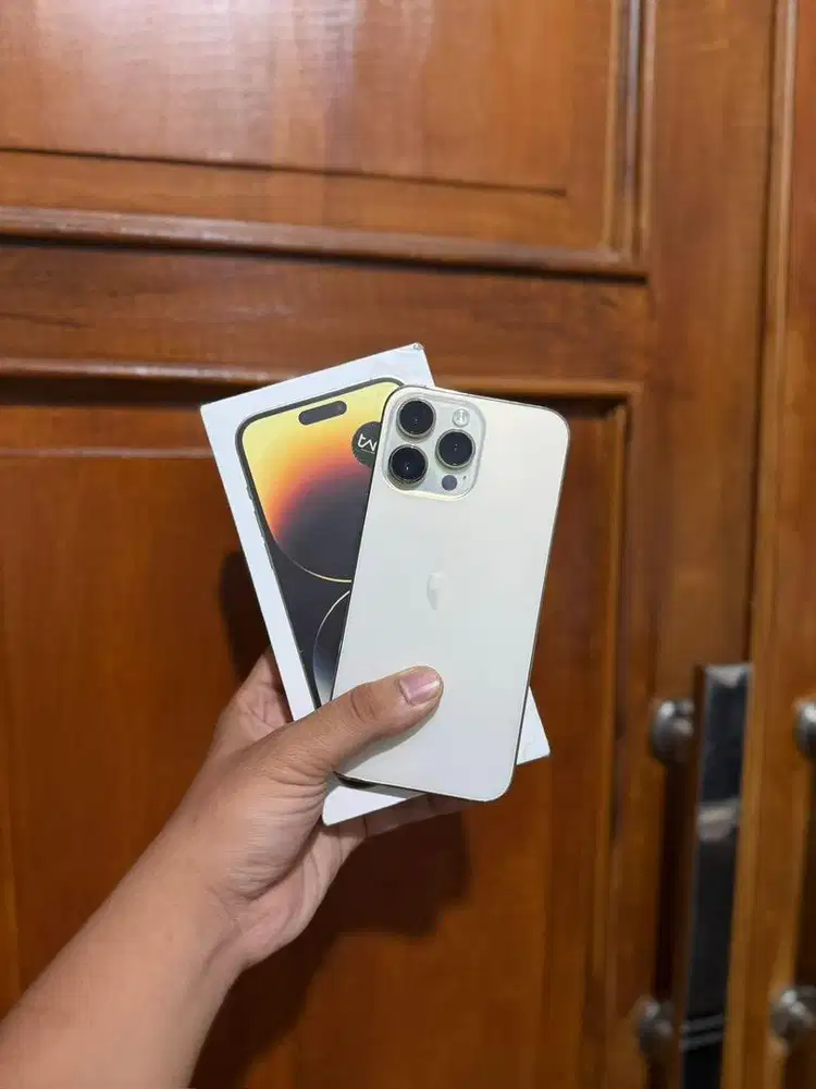Iphone 14 promax 128gb ibox pa/a gold