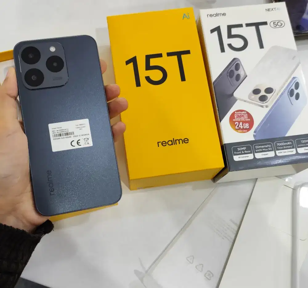 Realme 15T 5G Ready Stock! Dapatkan FREE GIFT bag cantik