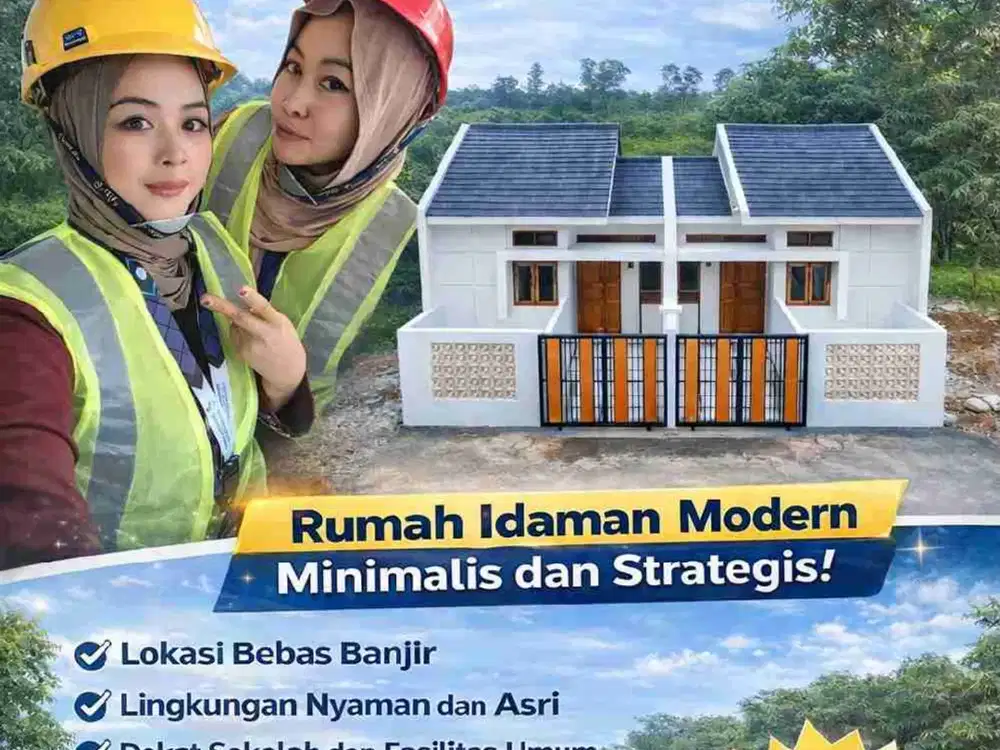 Hunian Modern Minimalis Harga termurah