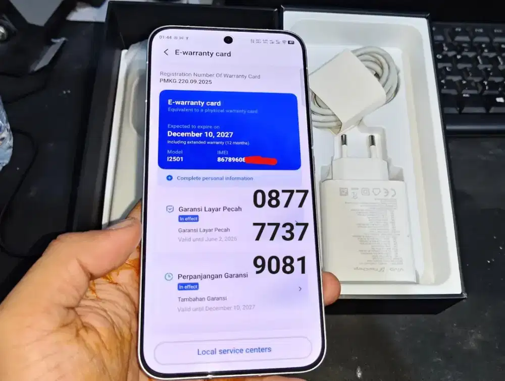 vivo iQOO 15 16/512 GB Garansi Resmi 2 Tahun Vivo Indonesia