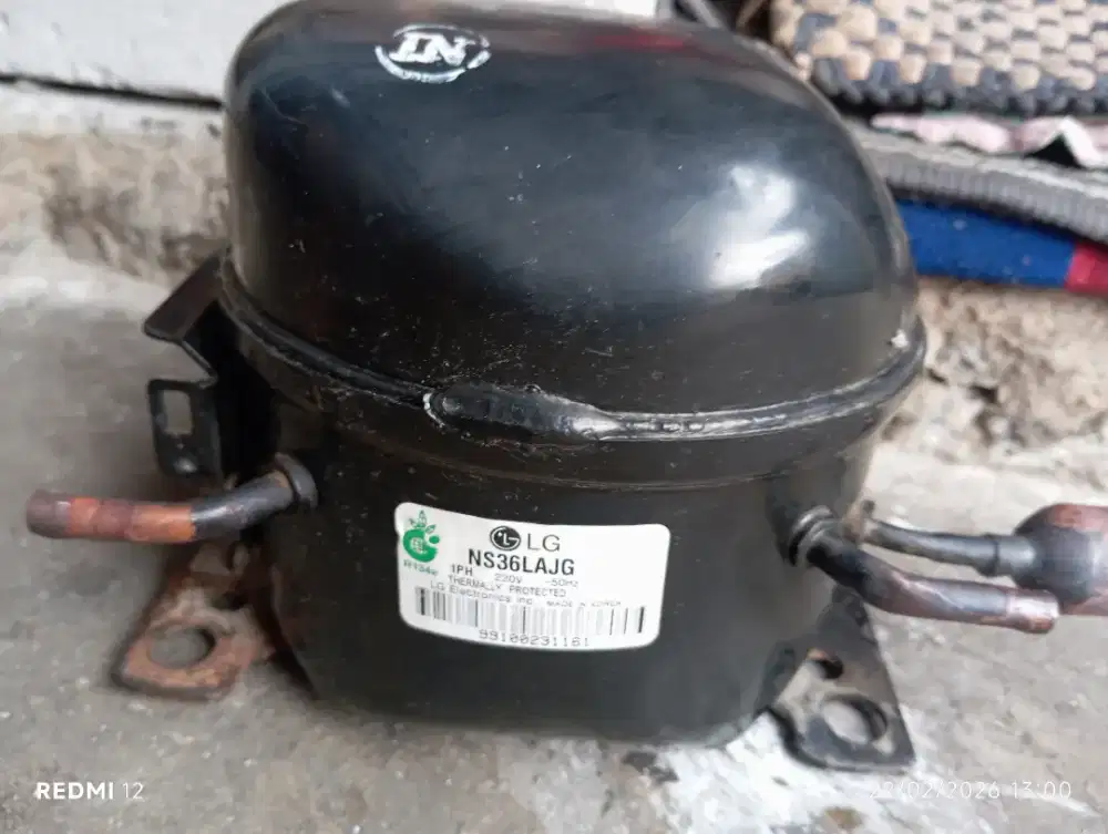 kompresor 1 pintu merek LG normal