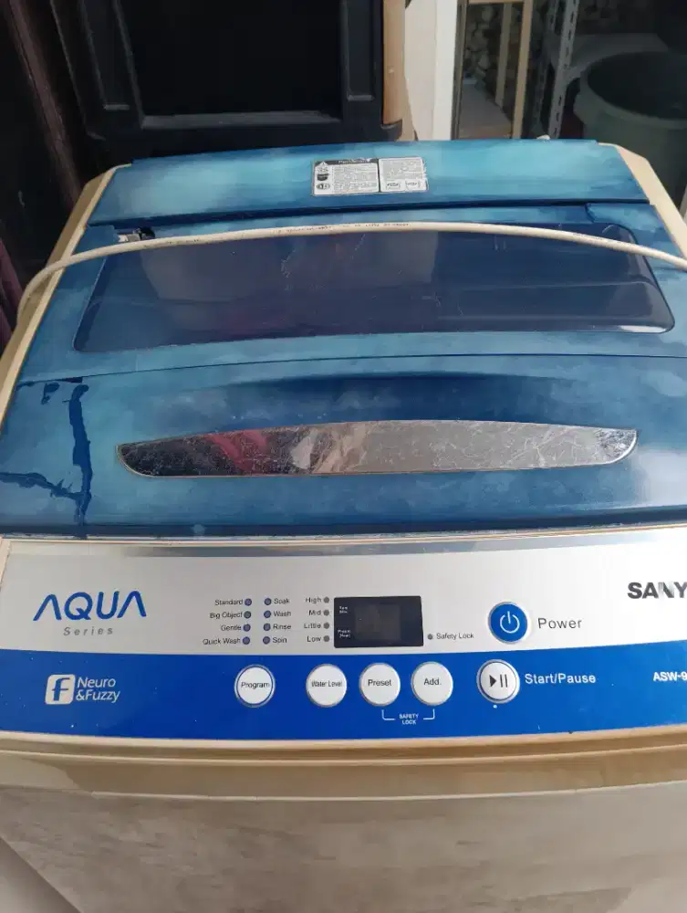 Mesin cuci Aqua 1 tabung