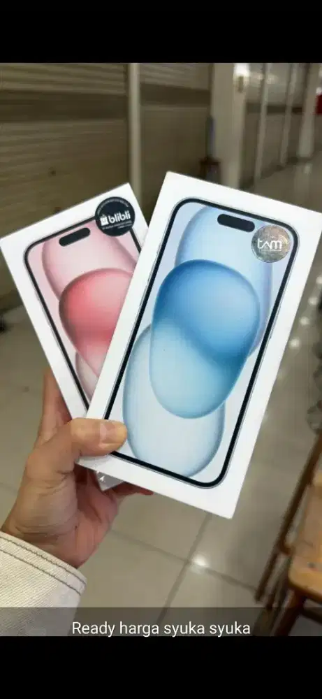I PHONE 15 ,128 GB, INTER/IBOX, HARGA MURAH.