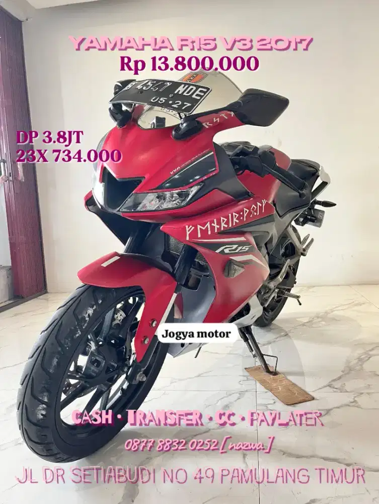 c - yamaha r15 v3 2017 berkualitas
