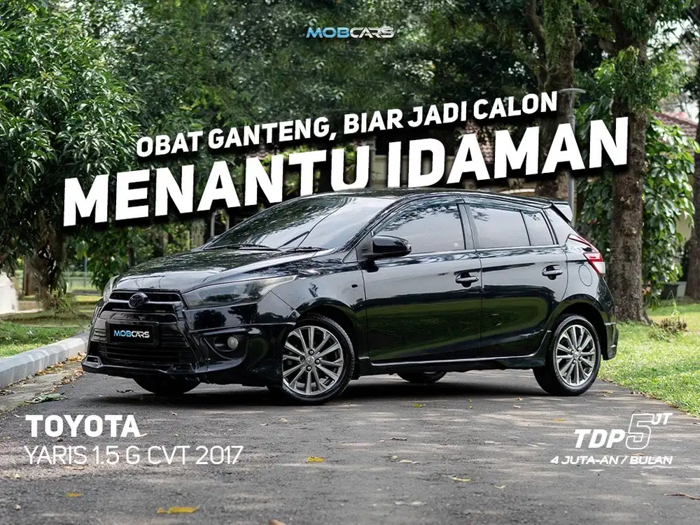 YARIS 1.5 G CVT 2017 TERMURAH Toyota Automatic Hatchback