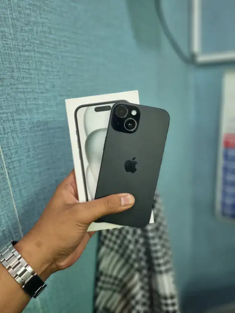 IPhone 15 128GB Ibox Second Fullset 100% Original