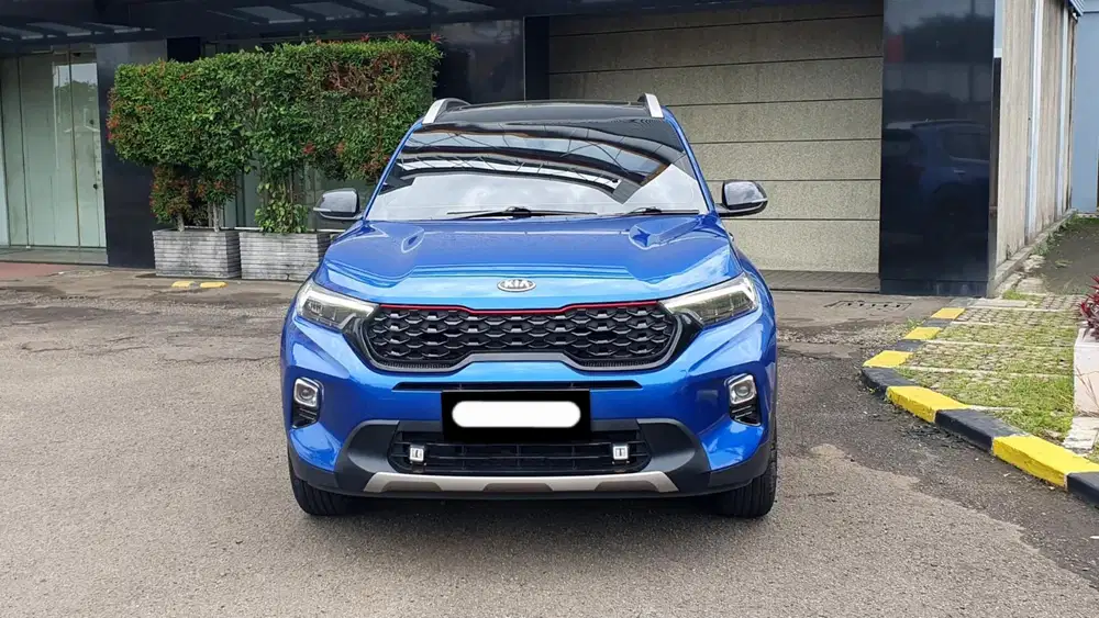 Km25rb kia sonet premier 2021 sunroof biru bose