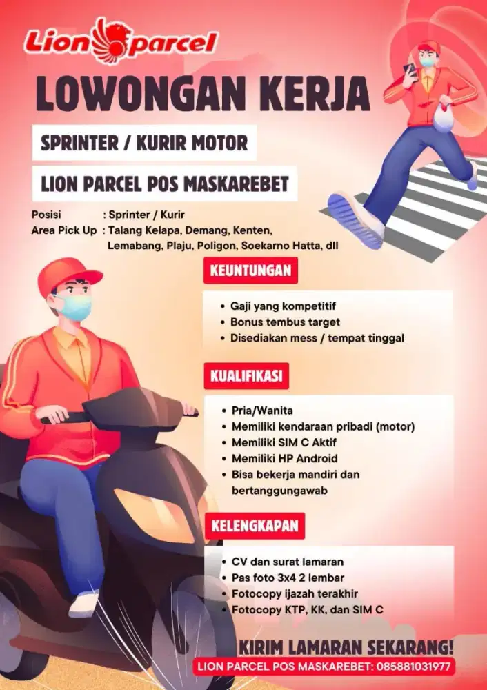 Sprinter / Kurir Lion Parcel