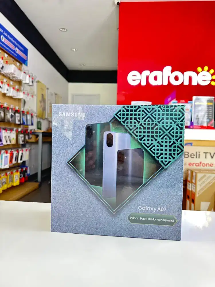 Samsung galaxyA07 Spesial ramadhan Dapatkan hadiah menarik dalam box