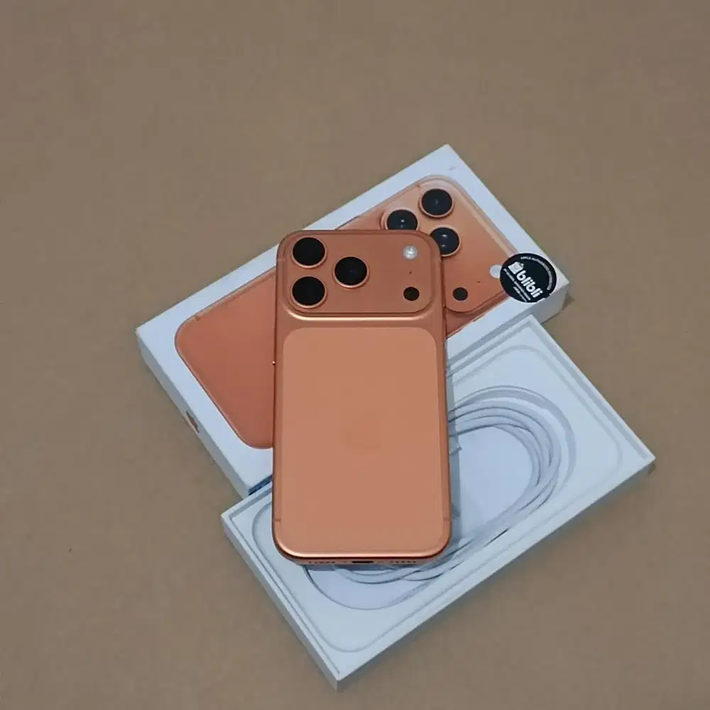 Iphone 17 Pro Cosmic Orange 256Gb Resmi Ibox