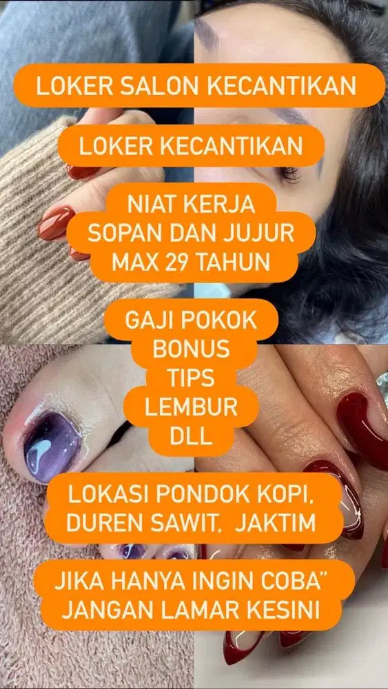 LOKER SALON KECANTIKAN