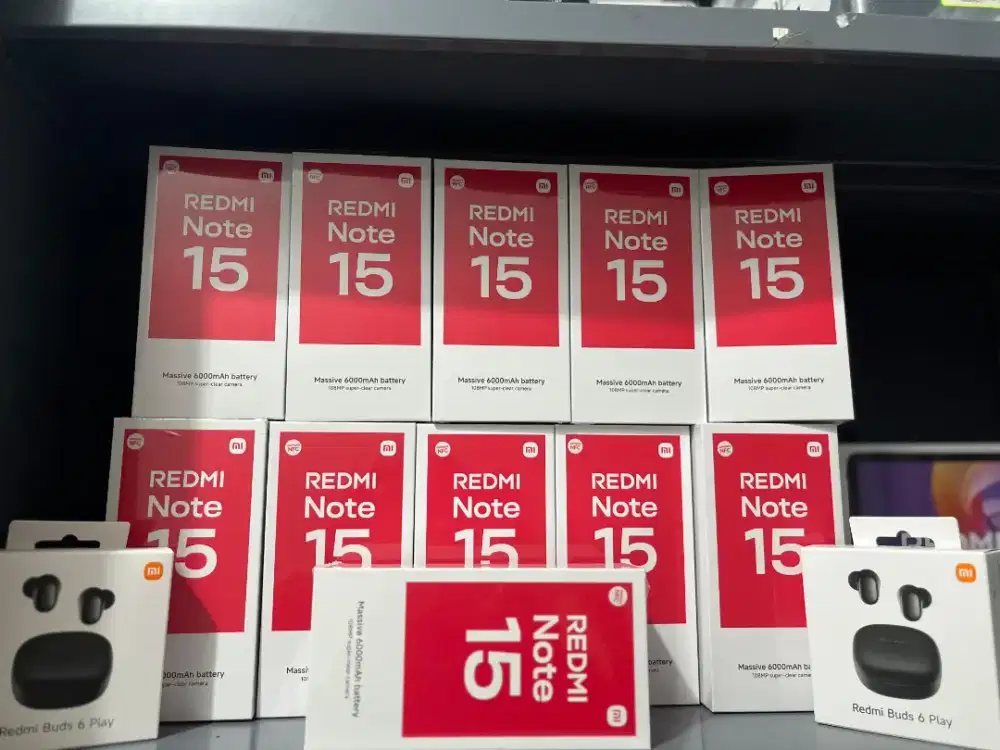 NEW REDMI NOTE 15 SERIES GARANSI RESMI XIAOMI INDONESIA!!