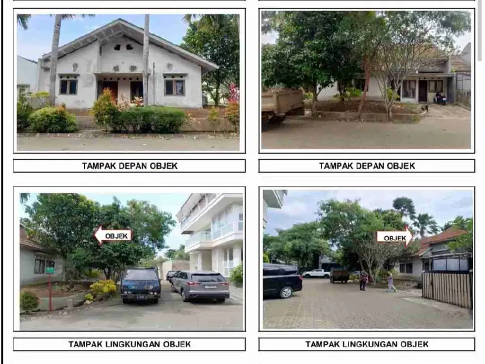 Rumah lelang taman Dika kota Bogor