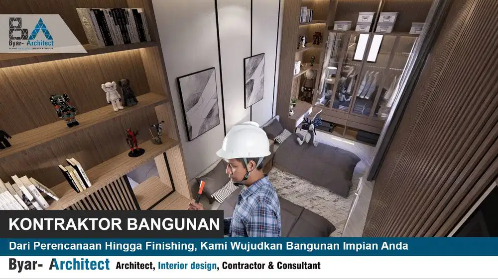 Kontraktor Bangunan Interior Kamar Dapur Free desain