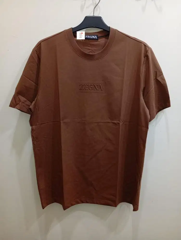 ZEGNA KAOS COKLAT