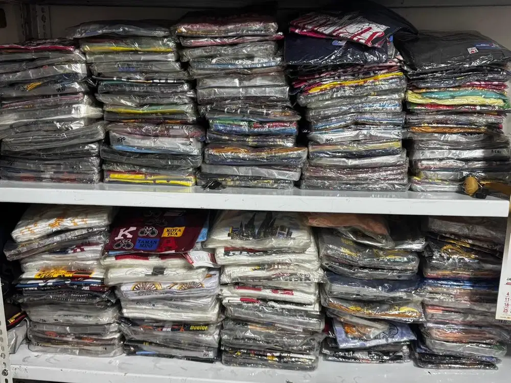 Cuci gudang kaos oblong 500pc