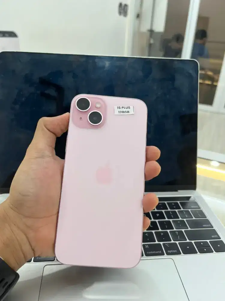 iphone 15 plus 128gb mulus fullset