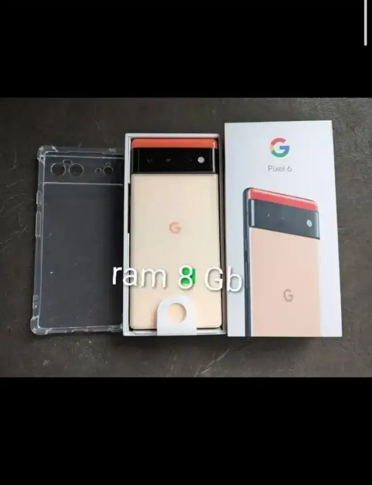 Hp Google pixel 6 regular warna langka Ram 8gb