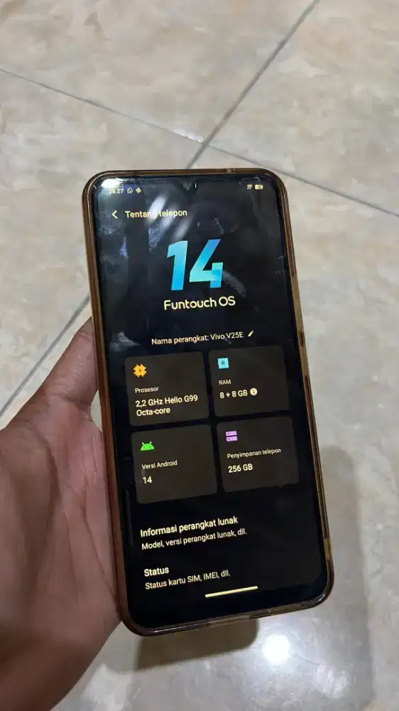Vivo V25E RAM8+8 256G