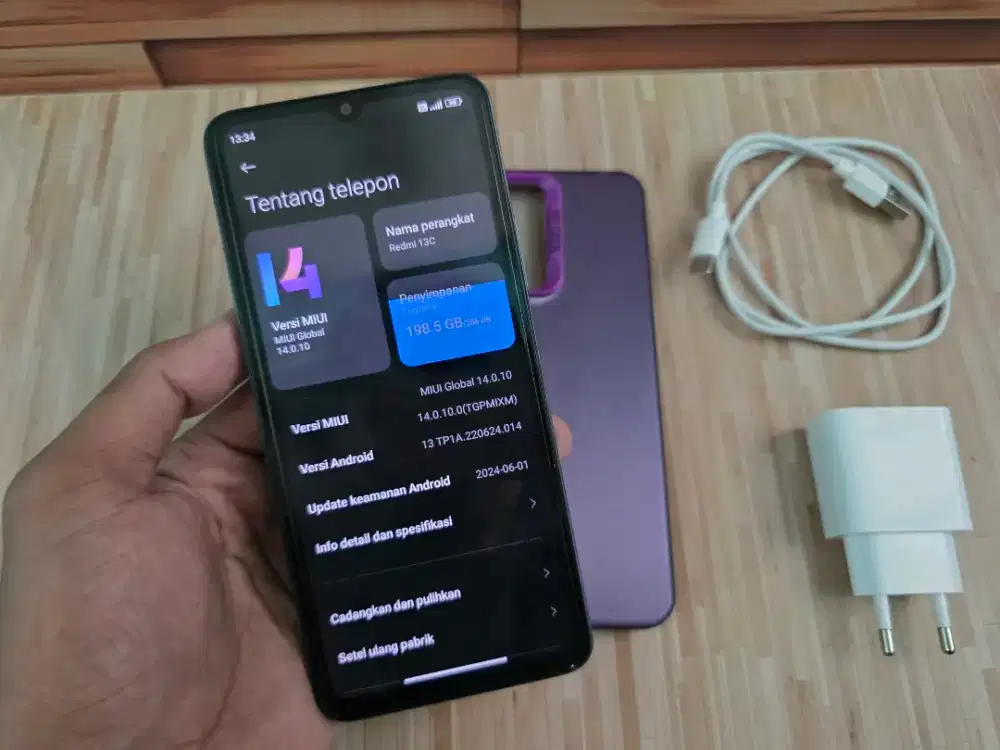 Redmi 13c Ram 8GB/256GB LikeNew 97% Nominus BisaTT