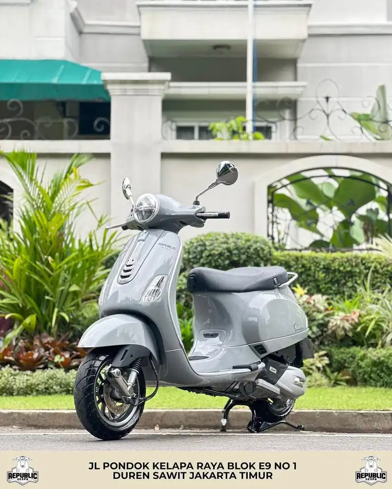 TERMURAH PIAGGIO VESPA lx 125 IGET TH 2025 WARNA grey materia