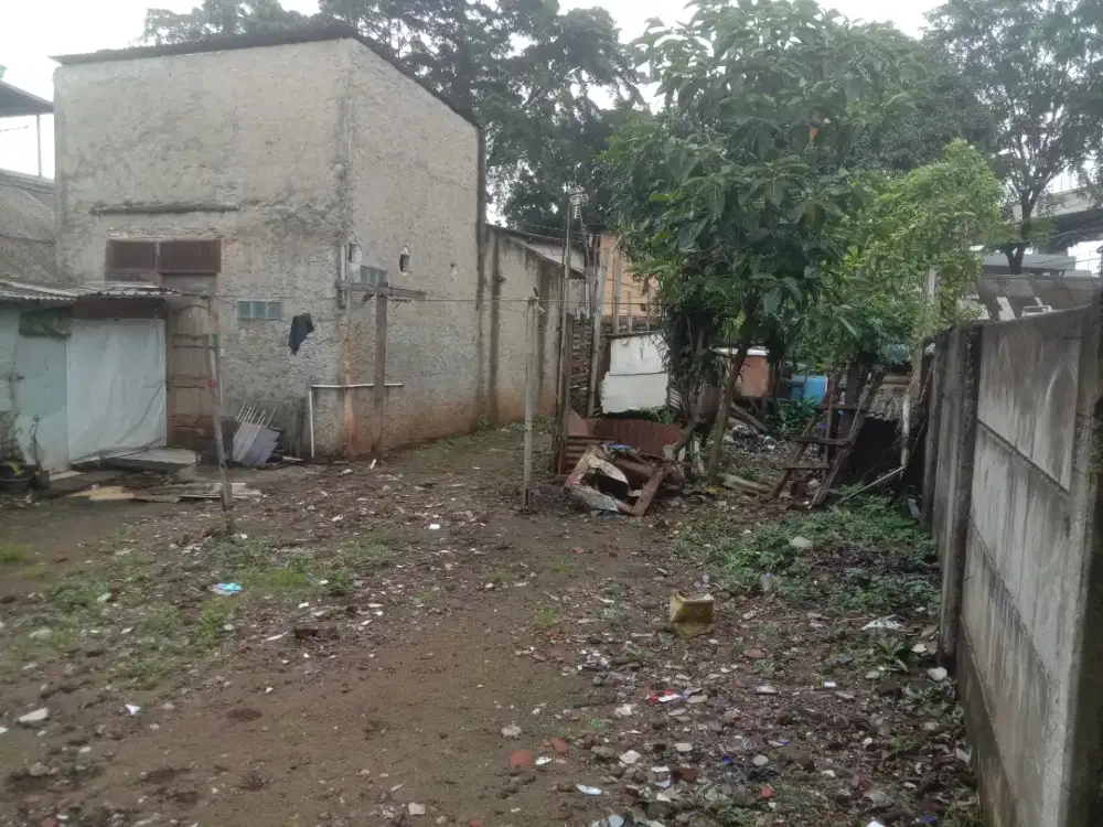 Tanah Strategis Pinggir jalan Raya Lapangan Tembak samping Tol