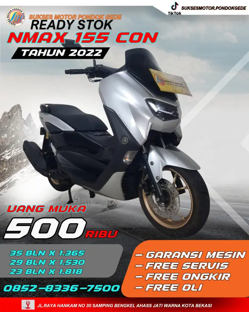 YAMAHA ALL-NEW NMAX 155 C TAHUN 2022 BERGARANSI