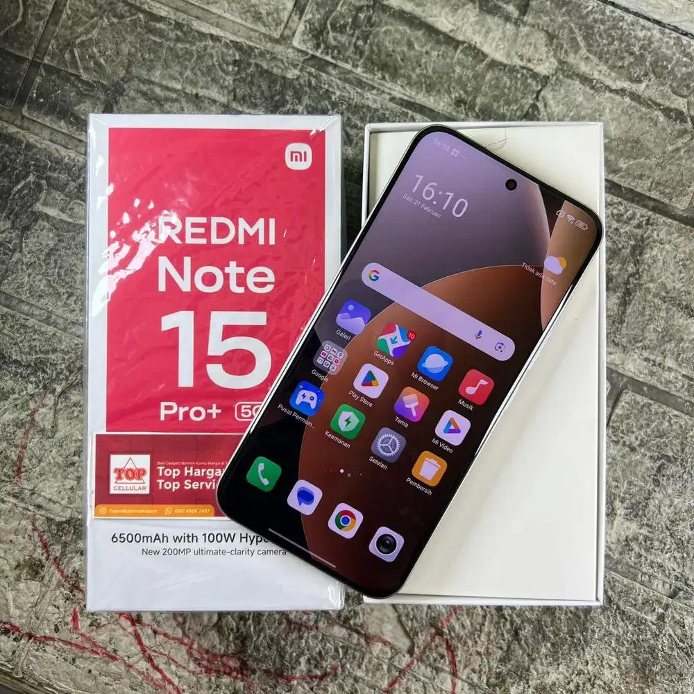 Xiaomi redmi note 15 pro+ Ram 12/512 GB Lengkap