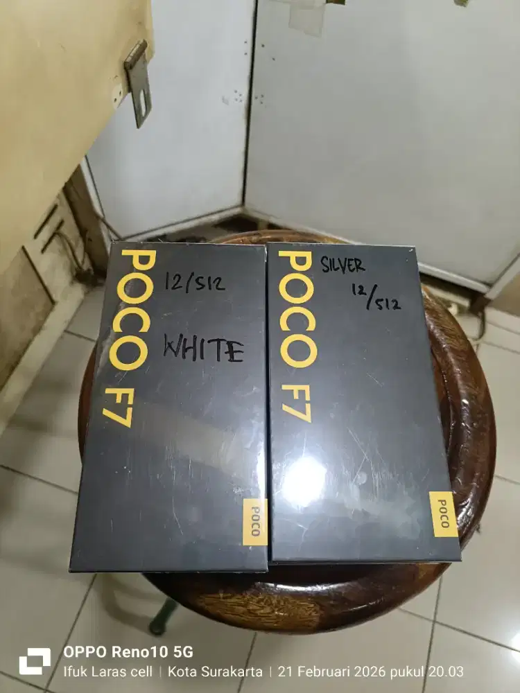 POCO F7 5G 12/512 BARU FRESH NOREPACK
