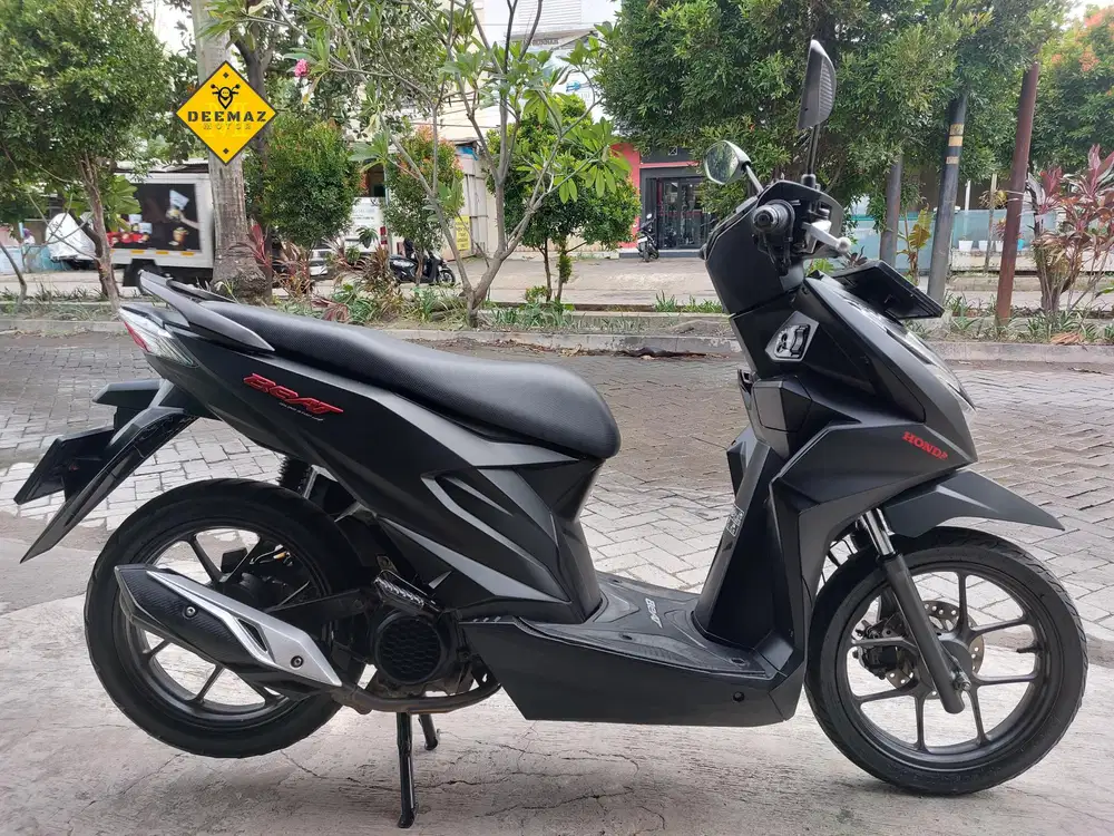 (DP 500 Rb)‼️ Honda Beat Deluxe CBS ISS Hitam Mulus 2023
