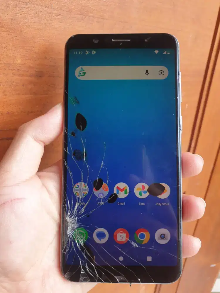 Lcd dan frame copotan Asus Max pro M1