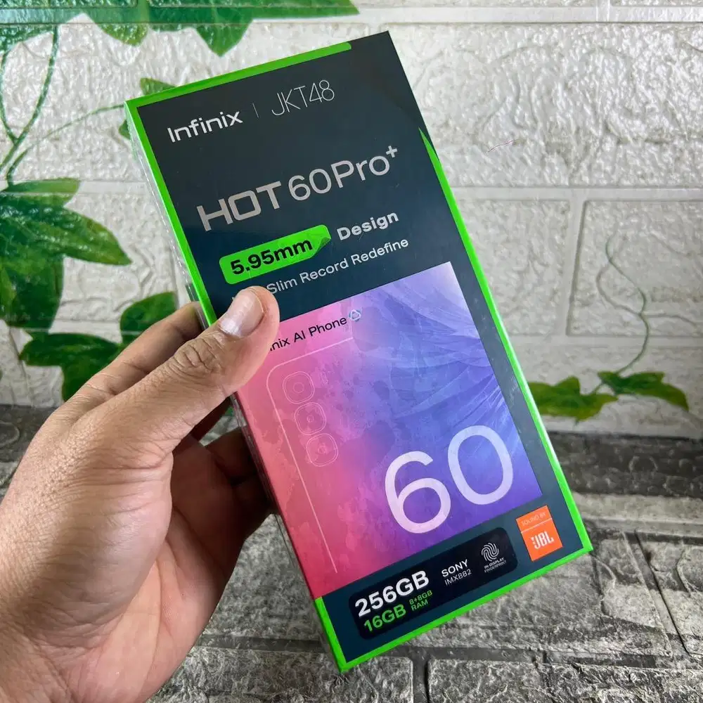 Infinix hot 60 pro+ ram 8/256 GB Baru