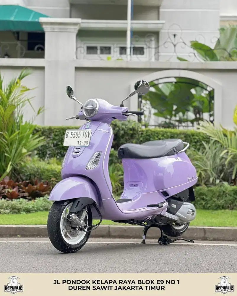 TERMURAH PIAGGIO VESPA lx 125 IGET TH 2020 WARNA lilac