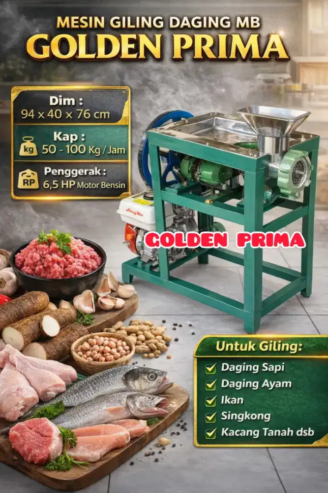 MESIN GILING DAGING BUMBU PECEL GP