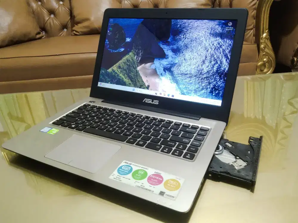 GAME & DESAIN ASUS A456UQK CORE I5 KABYLAKE RAM 8GB DDR4 HDD 1TB 940MX